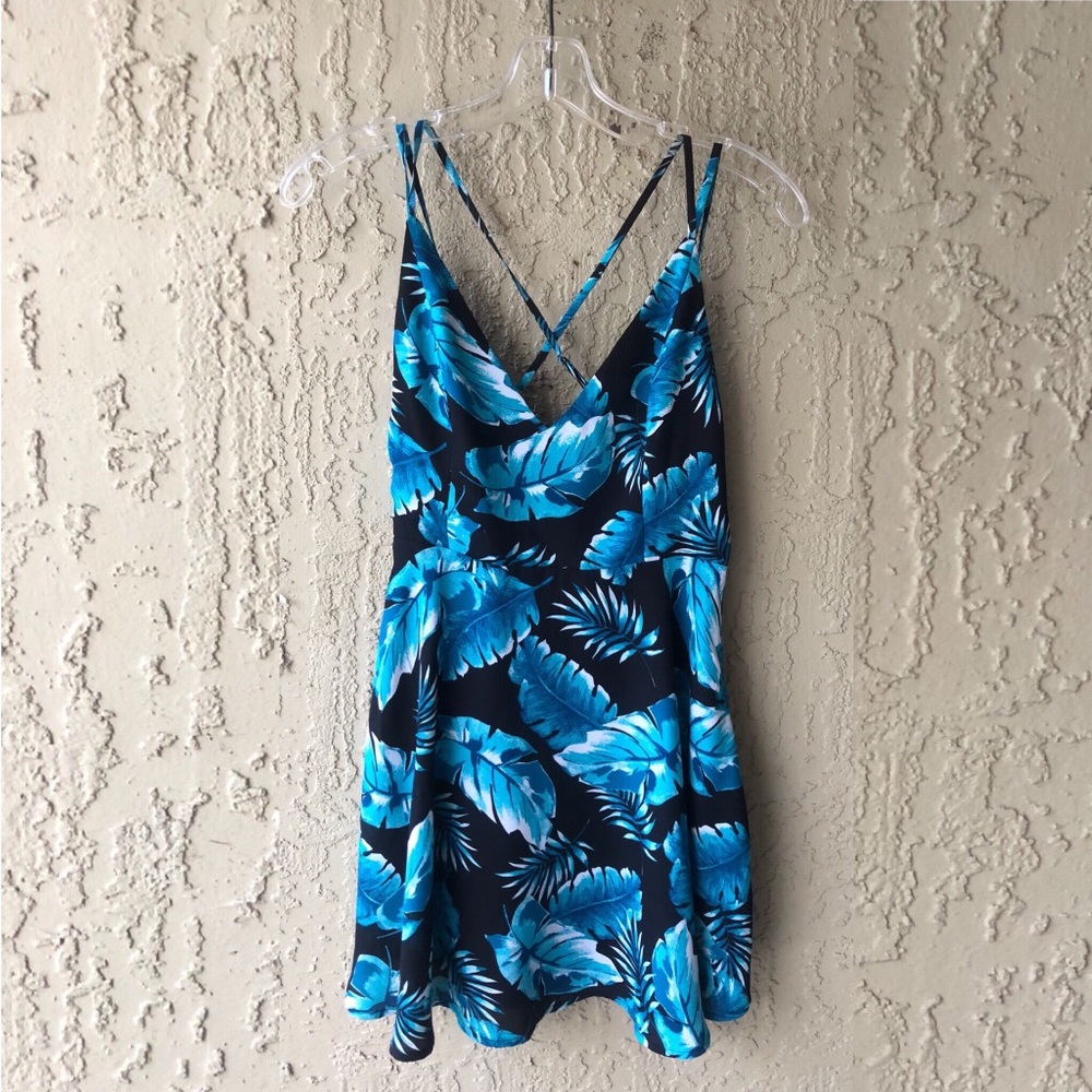 Forever 21 Tropical Print Dress